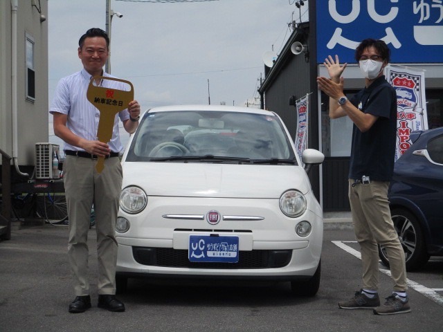 【納車日】2023/7月 フィアット500